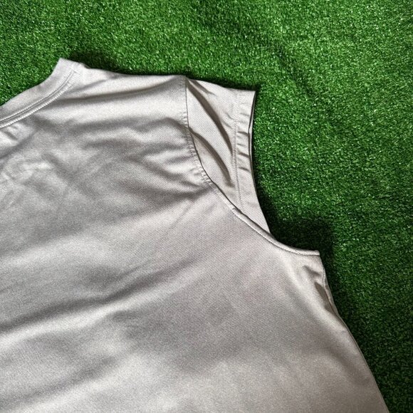 Columbia Cap Sleeve Gym Running Training Lightweight Shirt Top Round Neck Size L - Picture 14 of 14